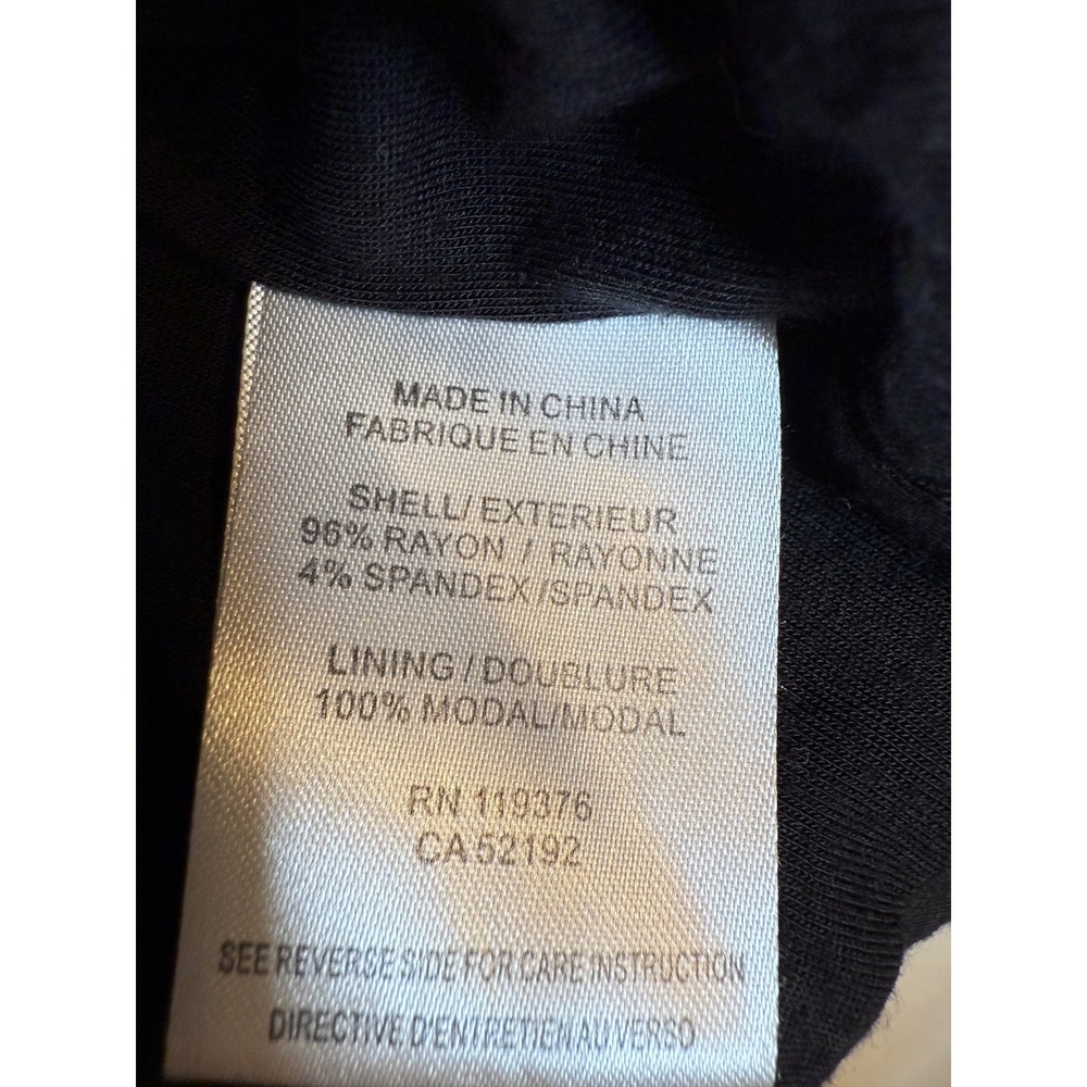 Helmut Lang Villous Asymmetrical Stretch Knit Jacket Black Womens Size S - Picture 7 of 8